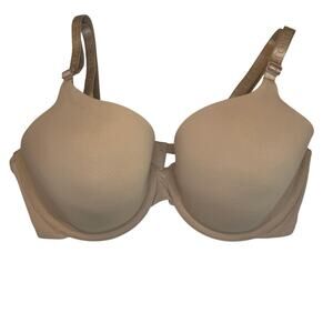 Victoria’s Secret Perfect Coverage Bra Beige 34D Convertible Straps